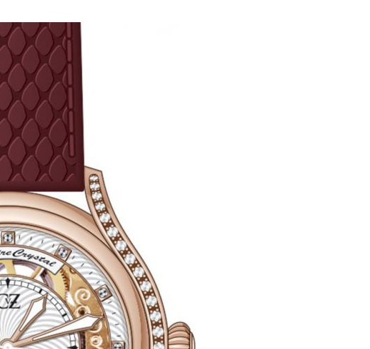 Carl Von Zeyten Seewald Skeleton CVZ0069RWH - zegarek damski 5