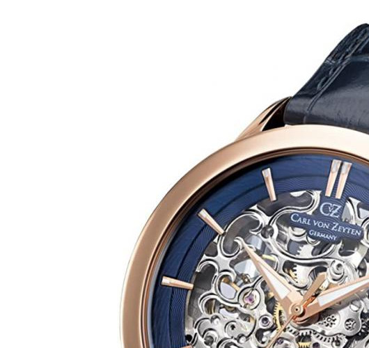 Carl Von Zeyten Triberg Skeleton Automatic CVZ0013RBL - zegarek męski 4