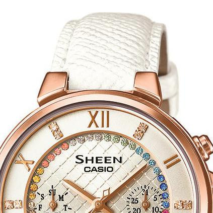 Casio Damskie SHE3041PGL7A 3