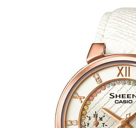 Casio Damskie SHE3041PGL7A 4