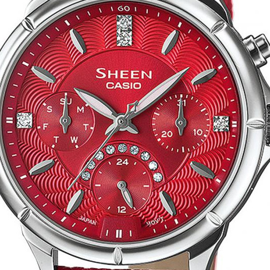 Casio Damskie SHE3047L4A 2