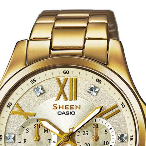 Casio Damskie SHE3806GD9A 3