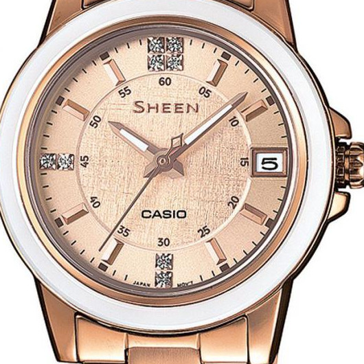 Casio Damskie SHE4512PG9A 2