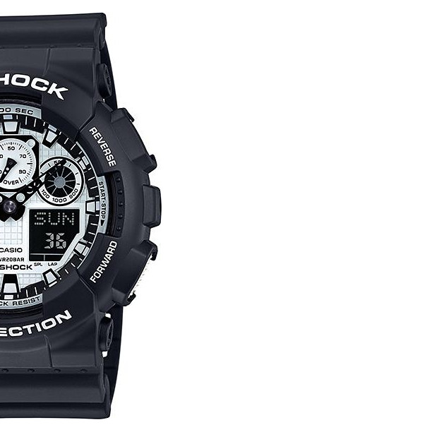 Casio GShock Basic GA100BW1A 6
