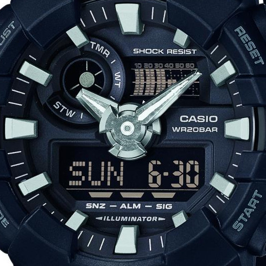 Casio Gshock  Standard Analog Digital GA7001B 2