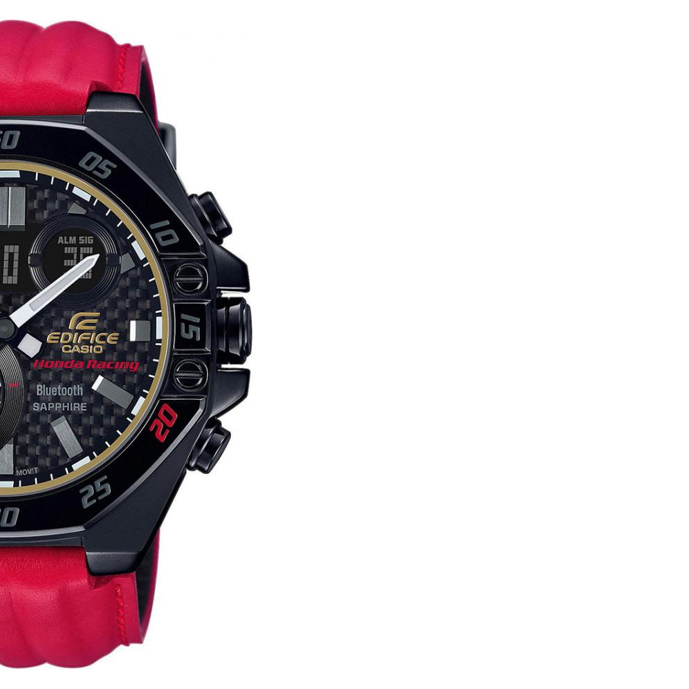 Casio Honda Racing Limited Edition 20th Anniversary ECB-10HR-1A - zegarek męski 6