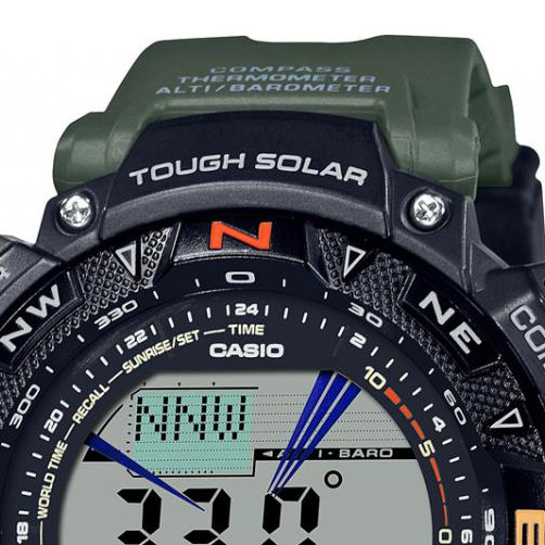 Casio Pro Trek PRG-240-3 - zegarek męski 3