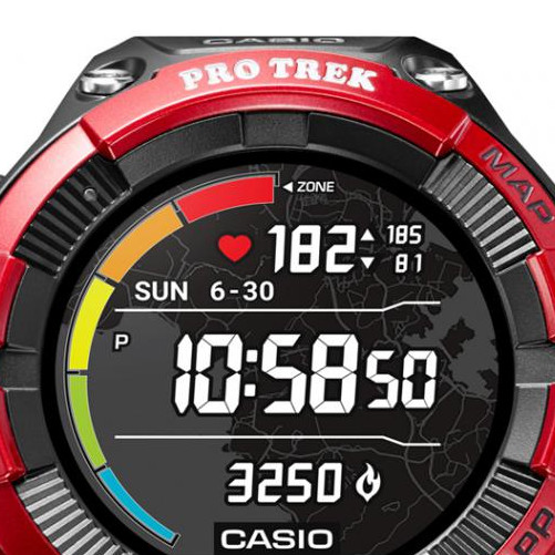 Casio Pro Trek WSD-F21HR-RDBGE - zegarek męski 3