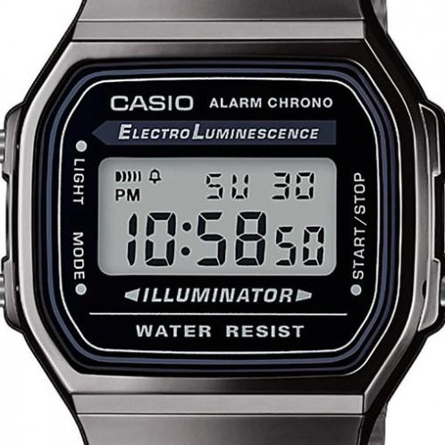 Casio Retro A168WEGG-1A - zegarek męski 2