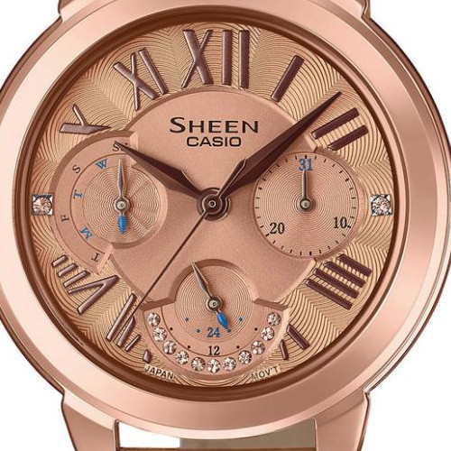 Casio Sheen SHE-3059PGL-5A - zegarek damski 2