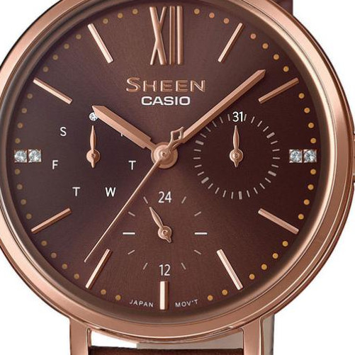Casio Sheen SHE-3064PGL-5A - zegarek damski 2
