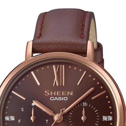 Casio Sheen SHE-3064PGL-5A - zegarek damski 3
