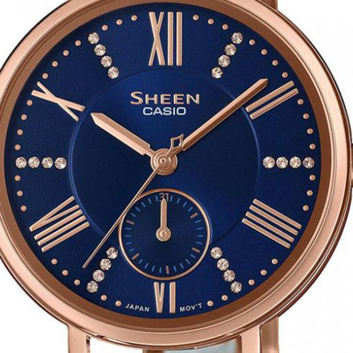 Casio Sheen SHE-3066PG-2A - zegarek damski 2