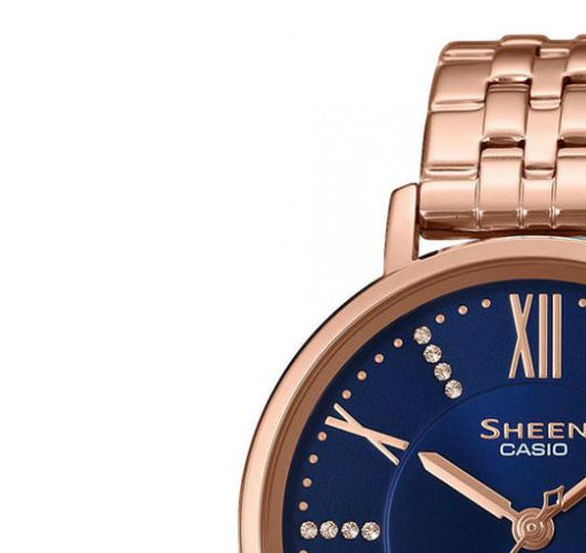 Casio Sheen SHE-3066PG-2A - zegarek damski 4
