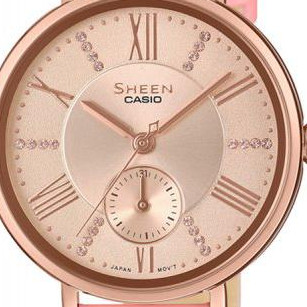 Casio Sheen SHE-3066PGL-4A - zegarek damski 2