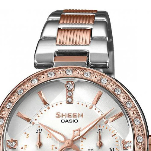 Casio Sheen SHE-3068SPG-7A - zegarek damski 3