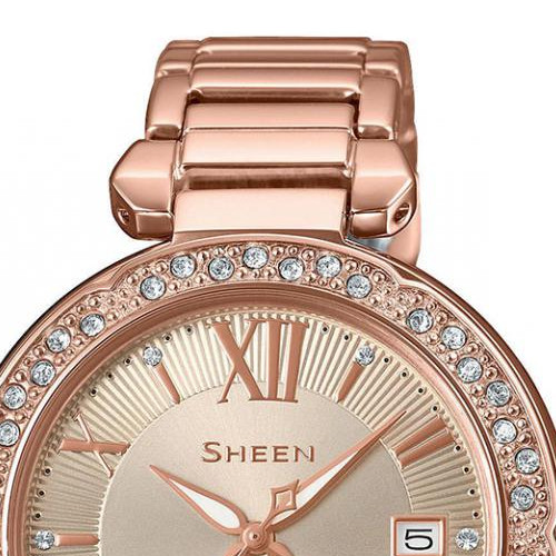 Casio Sheen SHE-4057PG-4A - zegarek damski 3