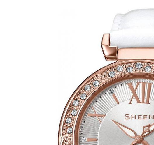 Casio Sheen SHE-4057PGL-7A - zegarek damski 4