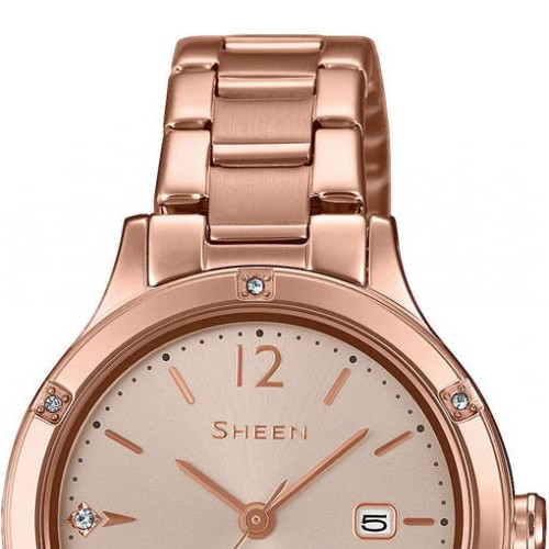 Casio Sheen SHE-4533PG-4A - zegarek damski 3