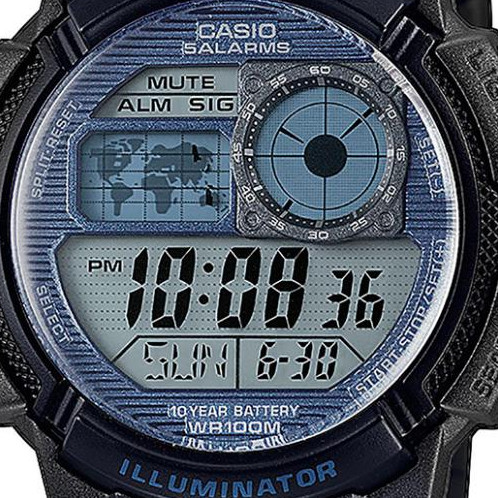 Casio Sport AE-1000W-2A2 - zegarek męski 2