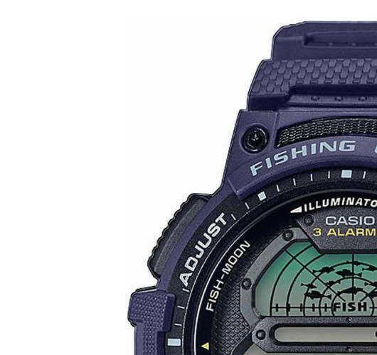 Casio  Sport Fishing Gear Digital WS-1200H-2A - zegarek męski 4