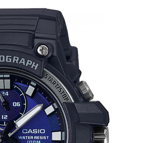 Casio Standard Analogue MCW-110H-2A2 - zegarek męski 5