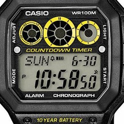 Casio Standard Digital AE1300WH1A 2