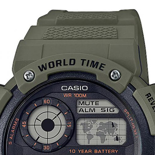 Casio Standard Digital AE1400WH3A 3
