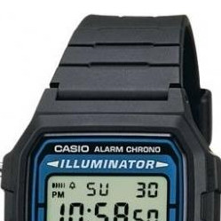 Casio Standard Digital F105W1A 3