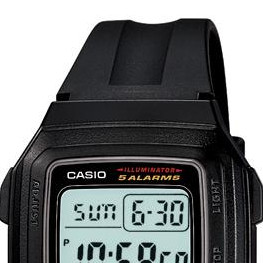 Casio Standard Digital F201WA1A 3