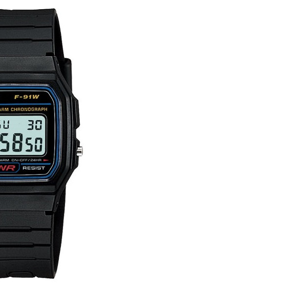 Casio Standard Digital F91W1 6