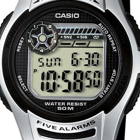 Casio Standard Digital W2131A 2