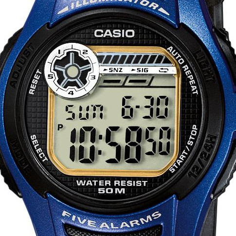 Casio Standard Digital W2132A 2