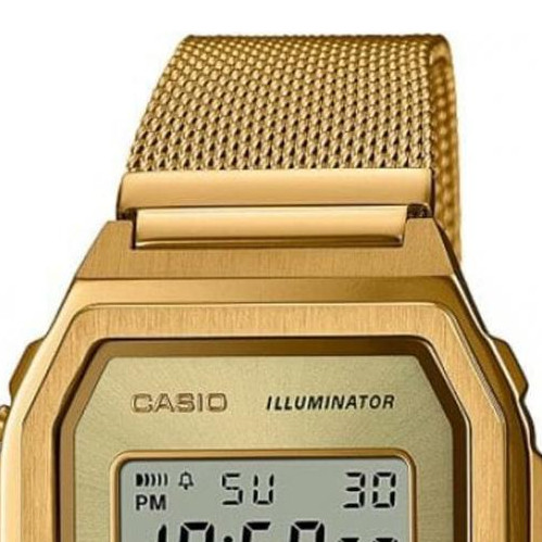 Casio Vintage Premium A1000MG-9 - zegarek damski 3