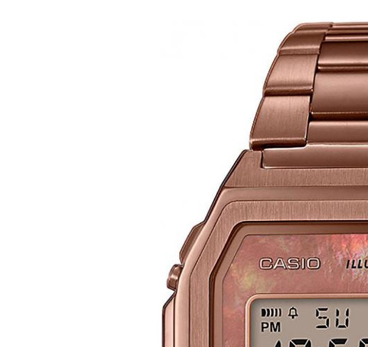 Casio Vintage Premium A1000RG-5 - zegarek damski 4