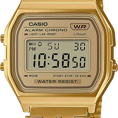 Casio Vintage Premium A158WETG-9a - zegarek męski 2