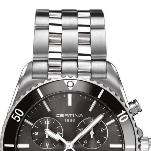 Certina DS First Gent Ceramic Chrono Titanium C014.417.44.081.00 - zegarek męski 3