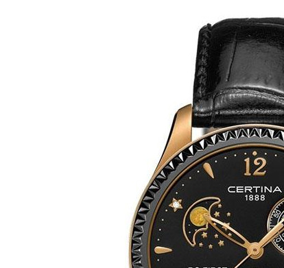Certina DS First Lady Ceramic Chrono Moon Phase C0302503605600 4