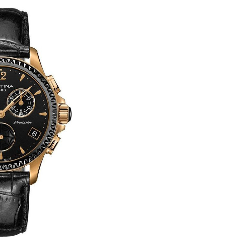 Certina DS First Lady Ceramic Chrono Moon Phase C0302503605600 6