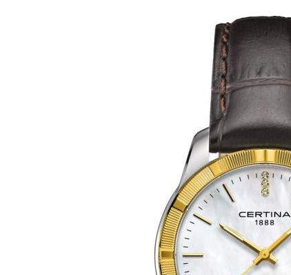 Certina DS Jubile Lady COSC Chronometer Gold Diamonds C902.251.46.016.00 - zegarek damski 4