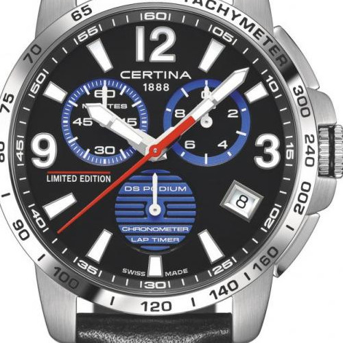 Certina  DS PODIUM CHRONO LAP TIMER COSC CHRONOMETER YAMAHA LIMITED EDITION C034.453.16.057.20 - zegarek męski 2