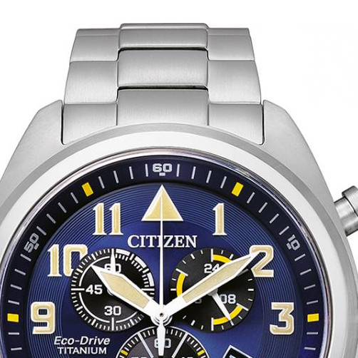 Citizen Military Chrono AT2480-81L - zegarek męski 3