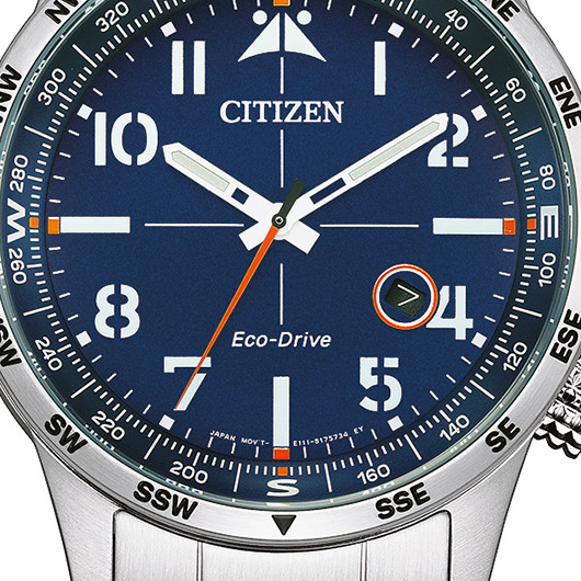 Citizen Pilot BM7550-87L - zegarek męski 2
