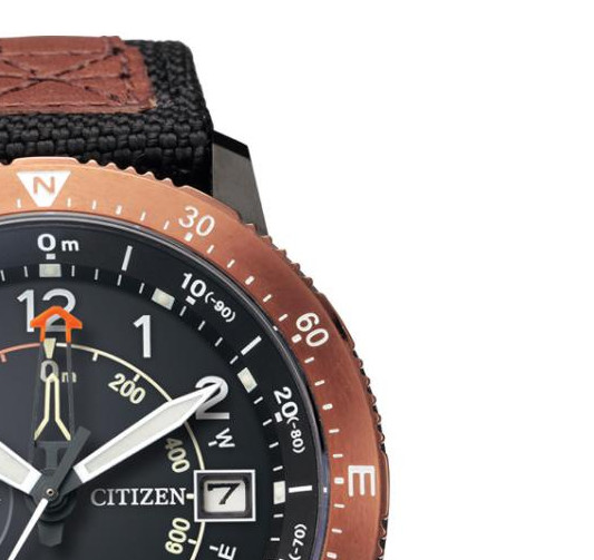 Citizen Promaster Eco-Drive Sky Altichron Diver BN4049-11E - zegarek męski 5