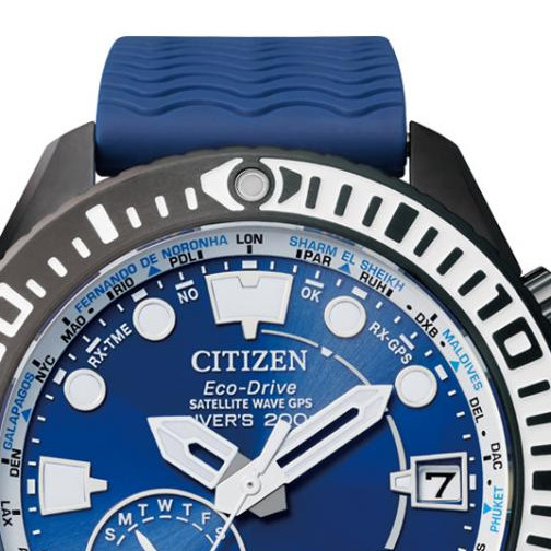 Citizen Promaster Marine Titanium SATELLITE WAVE GPS CC5006-06L - zegarek męski 3