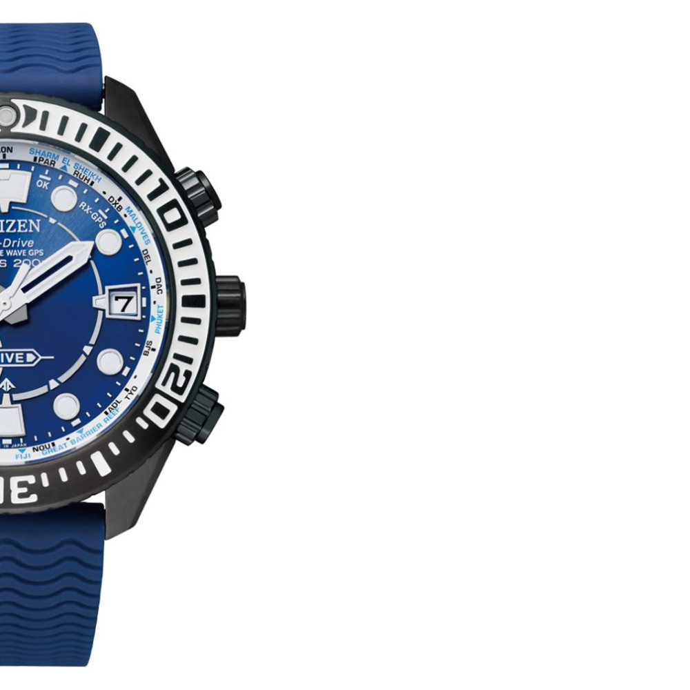 Citizen Promaster Marine Titanium SATELLITE WAVE GPS CC5006-06L - zegarek męski 6