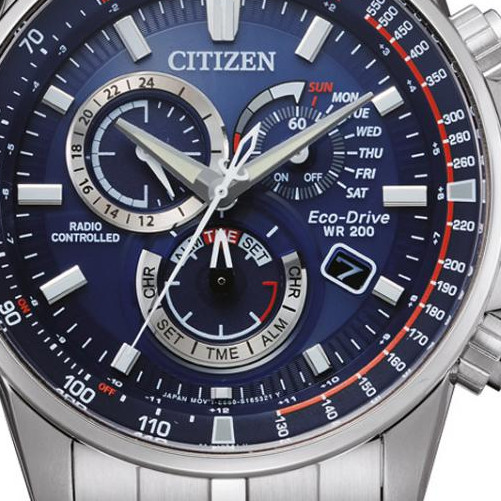 Citizen Radio Controlled CB5880-54L - zegarek męski 2