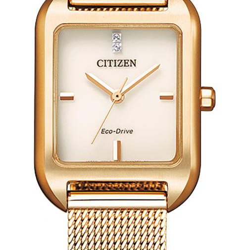 Citizen Rectangular EM0493-85P - zegarek damski 2