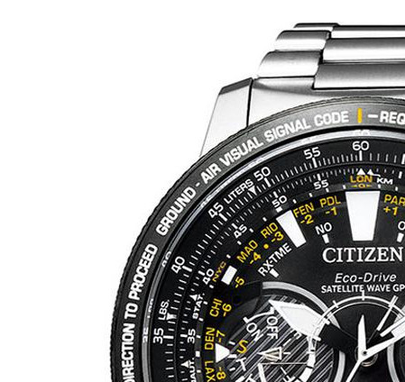 Citizen SATELLITE WAVE CC7014-82E - zegarek męski 4