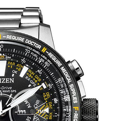Citizen SATELLITE WAVE CC7014-82E - zegarek męski 5